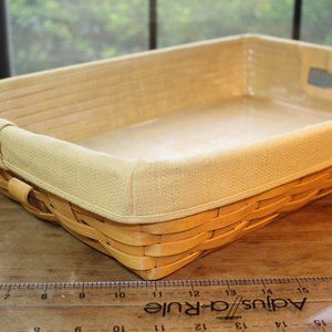 2001 Longaberger Hostess Serve It Up Basket